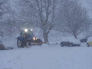 Erster Schnee am 7. Dezember 2013