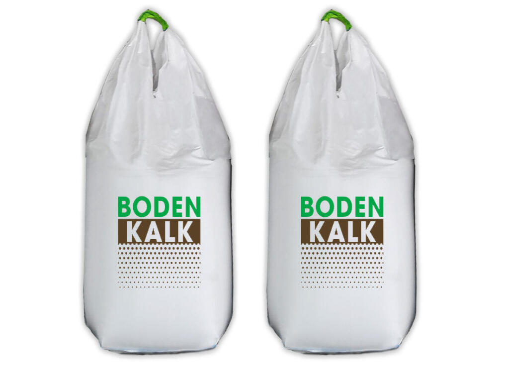 4 Big-Bags (á 1.000 kg) Bodenkalk Branntkalk, gekörnt 1