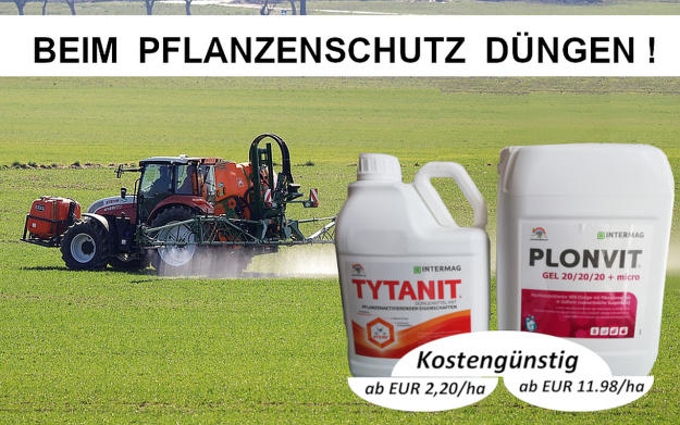 Flüssigdünger-Powerpaket: PLONVIT Gel 20:20:20+micro + Tytanit