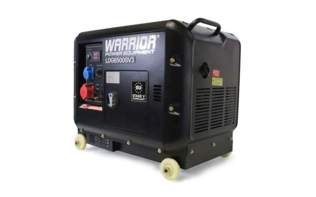 Dieselgenerator Champion Warrior 6,25 kVa, 3-phasig