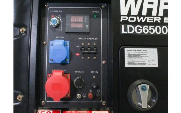 Dieselgenerator Champion Warrior 6,25 kVa, 3-phasig