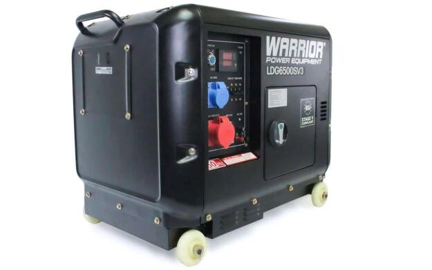 Dieselgenerator Champion Warrior 6,25 kVa, 3-phasig