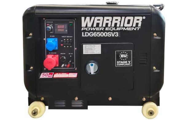 Dieselgenerator Champion Warrior 6,25 kVa, 3-phasig